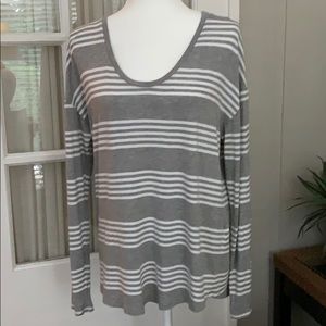 Banana Republic Long Sleeved Striped T-Shirt Women's size Medium